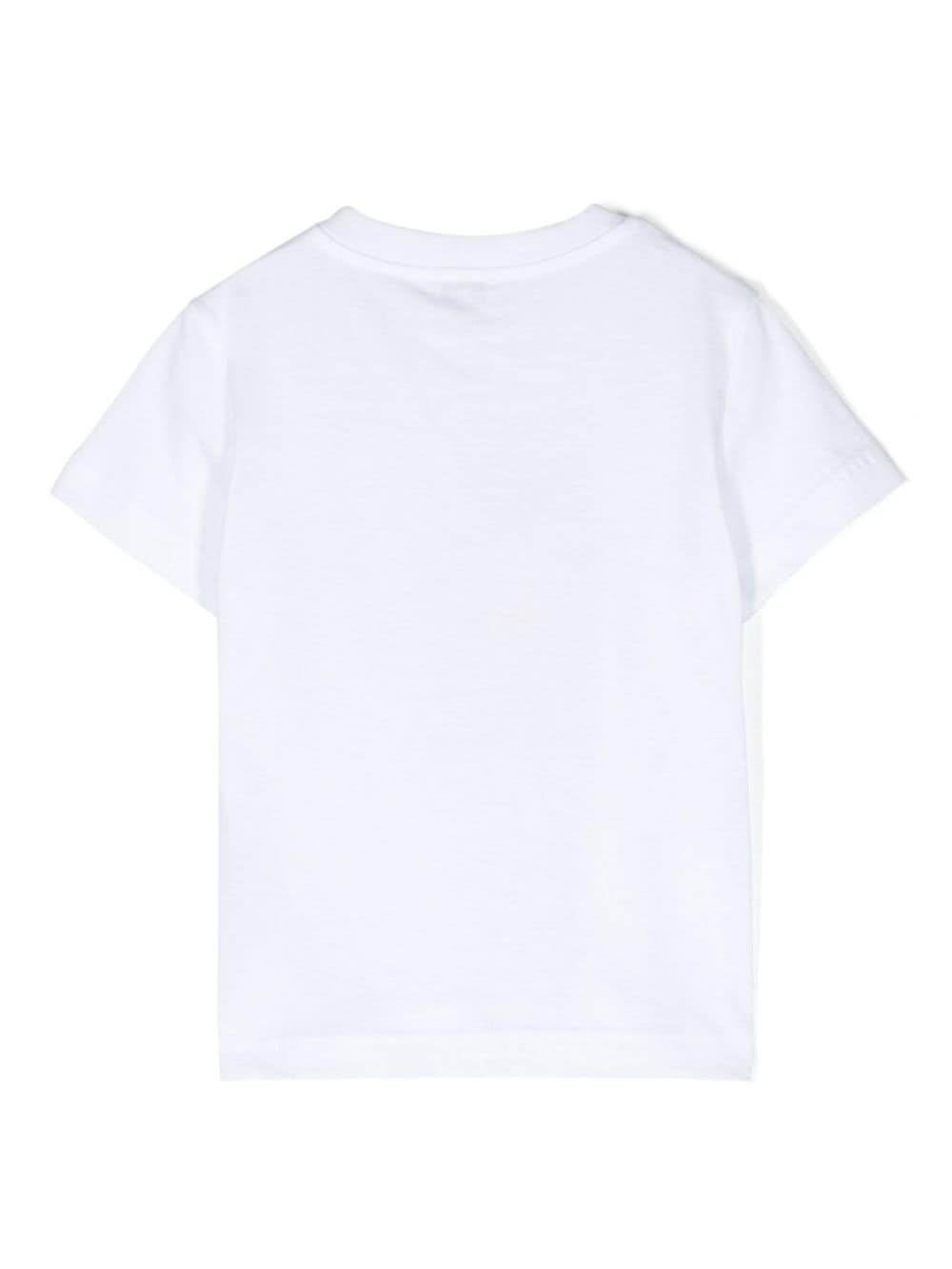 Image 2 of Il Gufo graphic-print cotton T-shirt