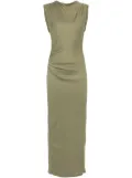 Dorothee Schumacher draped tube maxi dress - Green