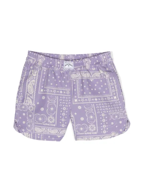 Palm Angels Kids graphic-print shorts