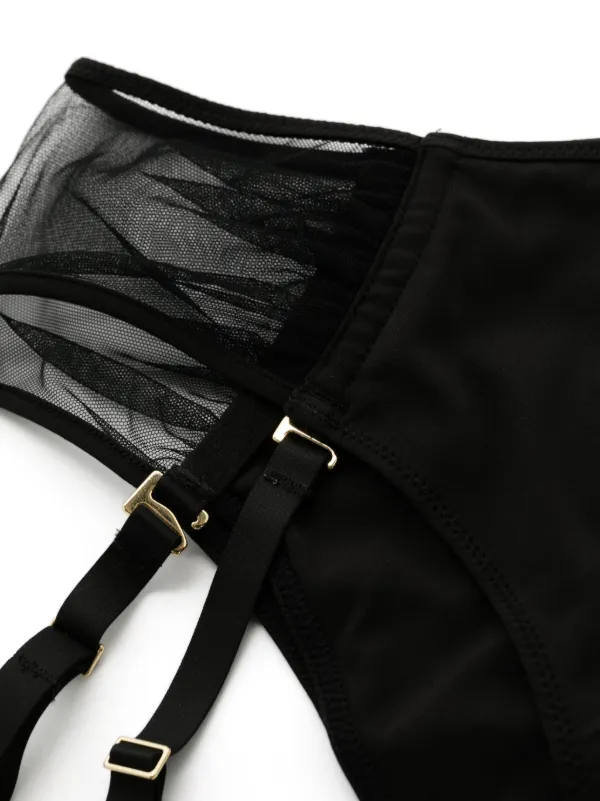 Maison Close Nuit Fauve ハイウエスト タンガ | ブラック