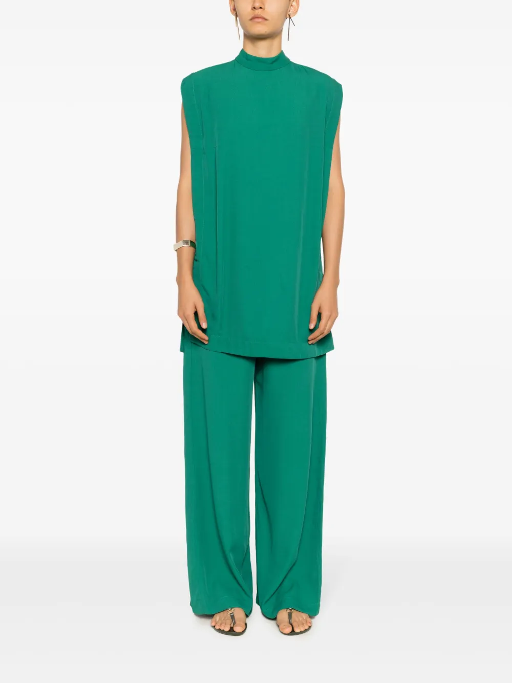 Lenny Niemeyer Mouwloze blouse - Groen