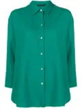 Lenny Niemeyer curved-hem shirt - Green