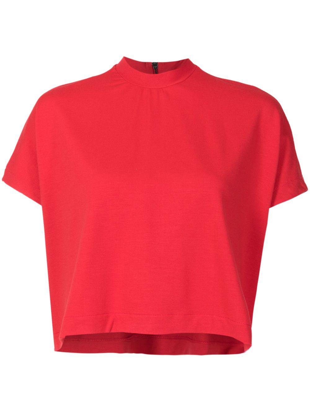 short-sleeve cropped T-shirt