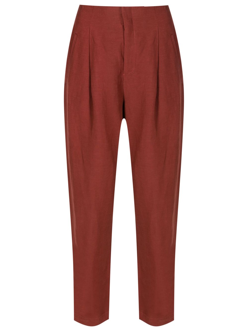 Lenny Niemeyer pleat-detailing tapered trousers - Brown