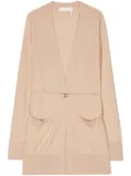 Chloé belted wool cardigan - Neutrals