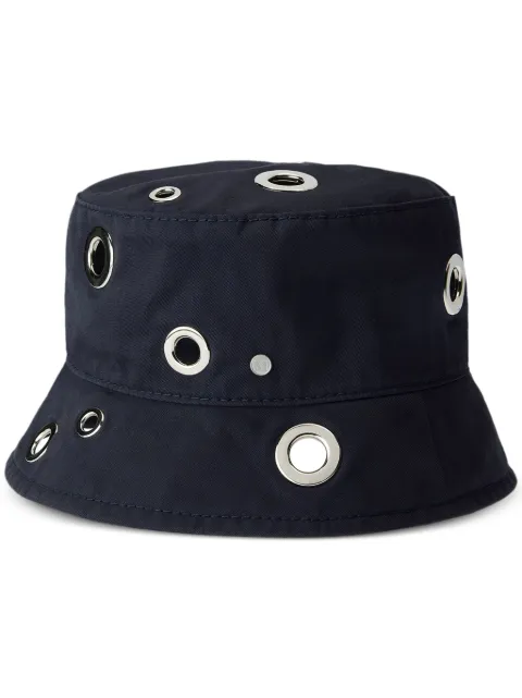 Maison Michel Axel eyelet-detail bucket hat