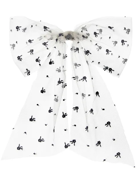 Maison Michel Mini Wicole bow hair clip