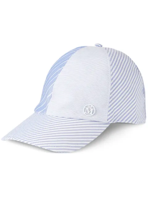 Maison Michel gorra con motivo Tiger