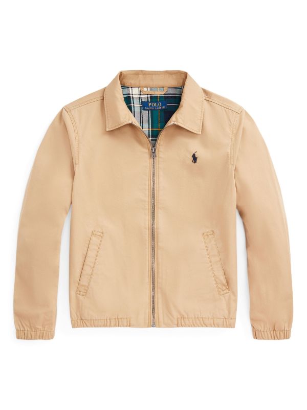 Ralph lauren bayport cotton 2024 windbreaker