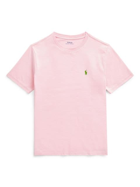 Polo Pony-embroidered cotton T-shirt