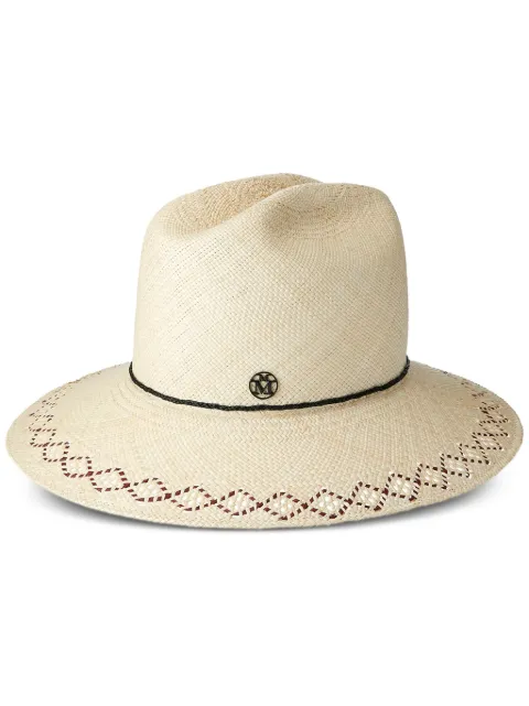 Maison Michel New Liana straw cloche hat