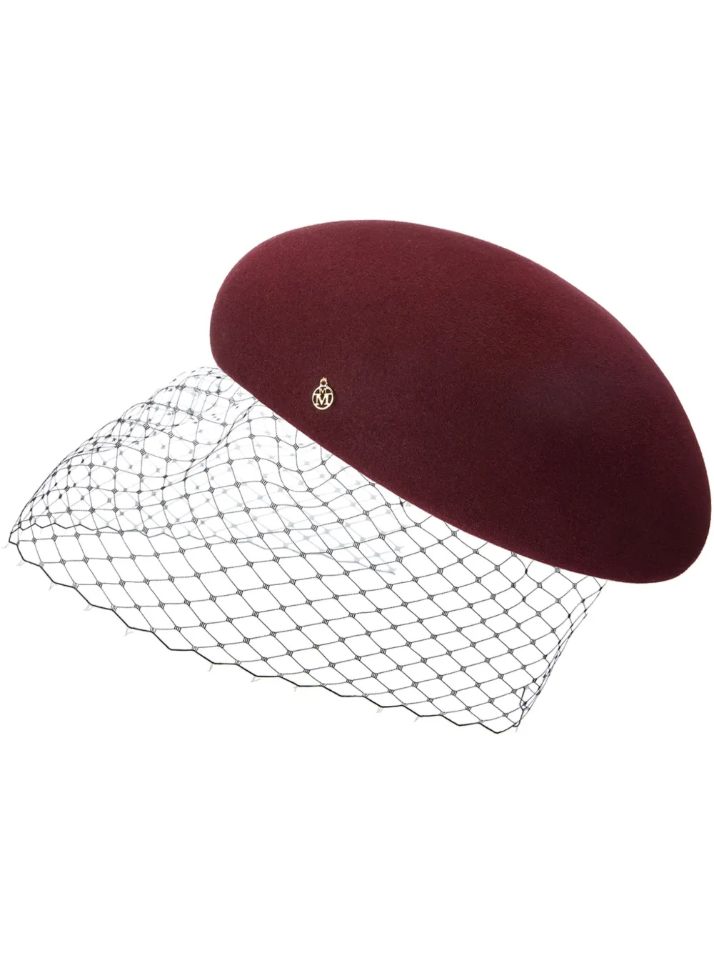 Maison Michel Emily veil-detail beret