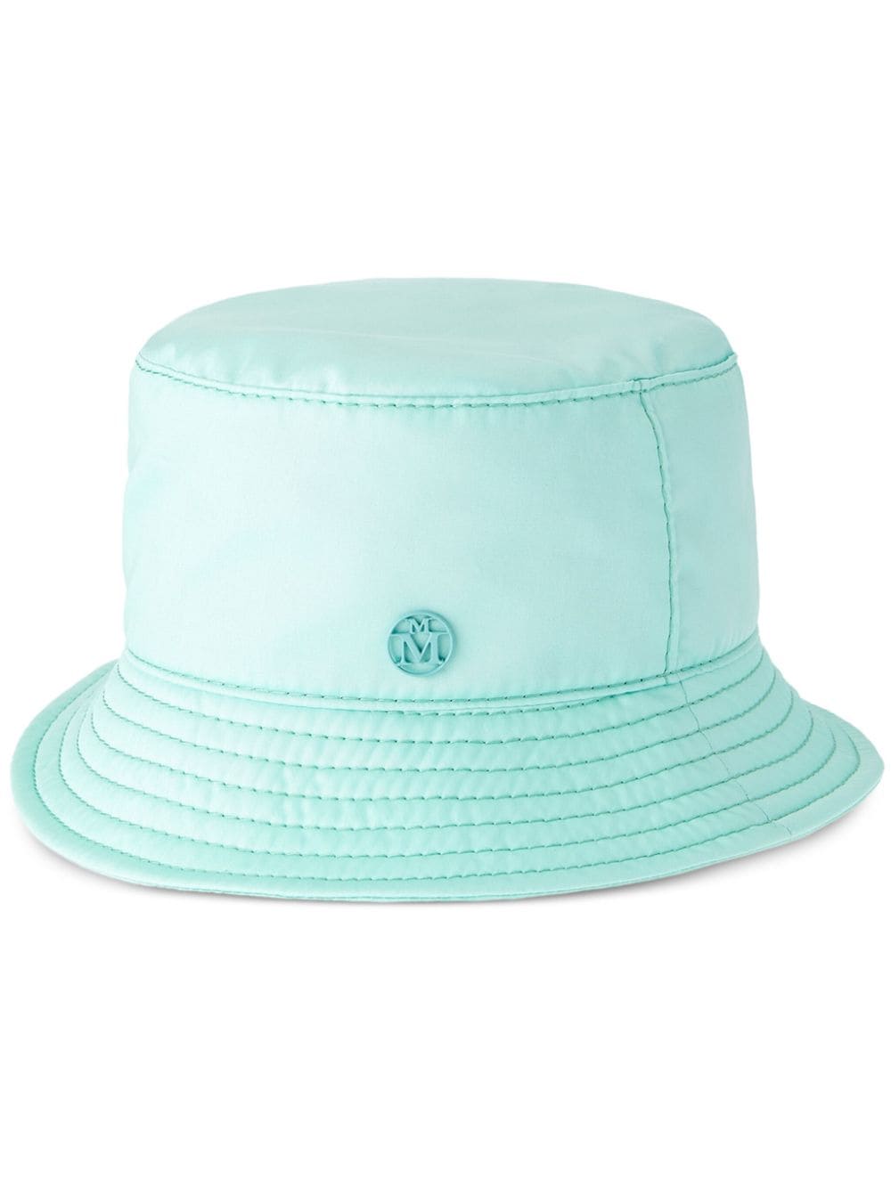 Image 1 of Maison Michel Jason logo-plaque bucket hat