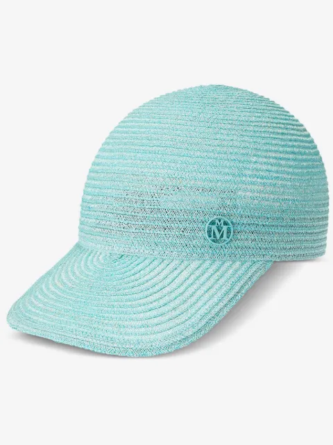 Maison Michel Cappello da baseball Tiger con placca logo