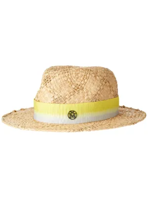 【新品】Maison Michel Henrietta ウール フェドーラハット Maison Michel Henrietta フェドーラハット | ニュートラル | FARFETCH JP