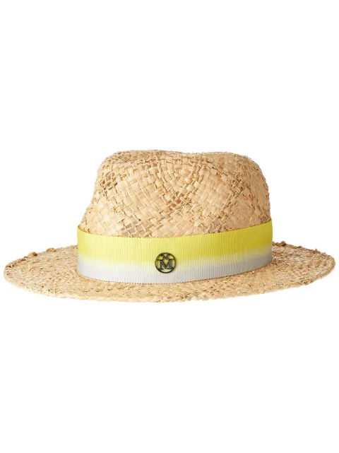 Maison Michel Derek interwoven-design hat 