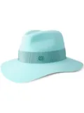 Maison Michel Henrietta wool-felt fedora - Blue