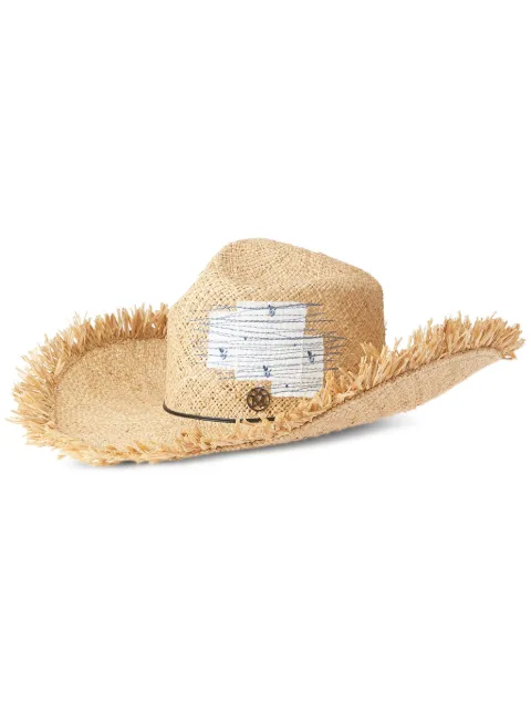 Maison Michel Clint raffia sun hat