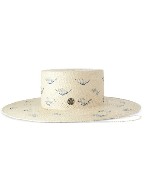 Maison Michel Lana straw hat