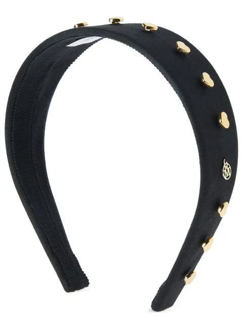 Maison Michel Miwa heart-studded headband