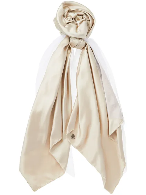 Maison Michel Birdy satin-hårelastik