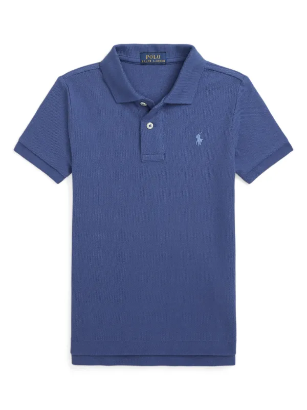 値段が激安 Polo KIDS LAUREN RALPH POLO Pony-embroidered Polo Cotton Boys