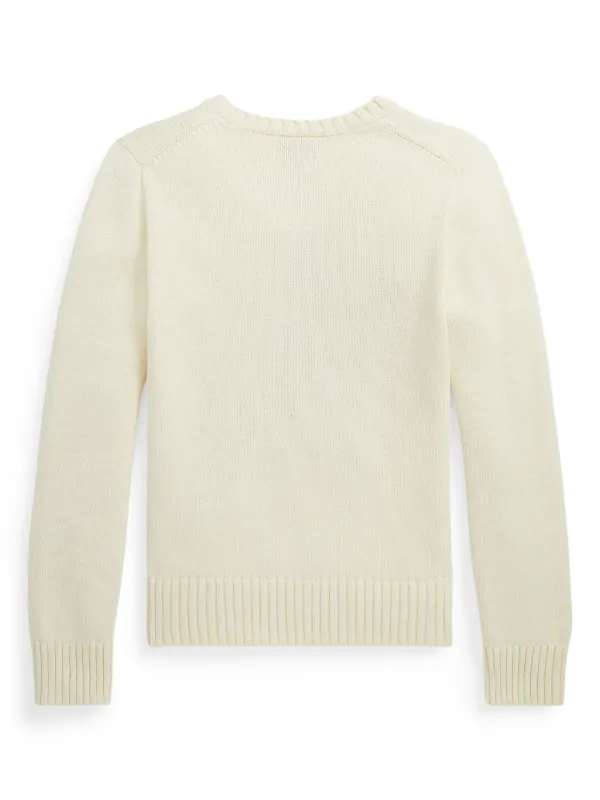 POLO RALPH LAUREN KIDS ドッグインターシャ プルオーバー