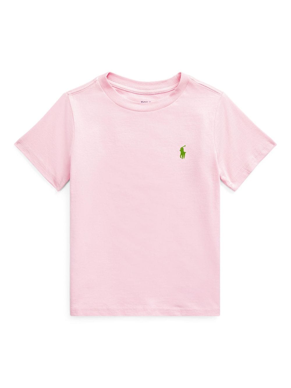 Ralph Lauren Kids' Polo Pony-embroidered Cotton T-shirt In Pink