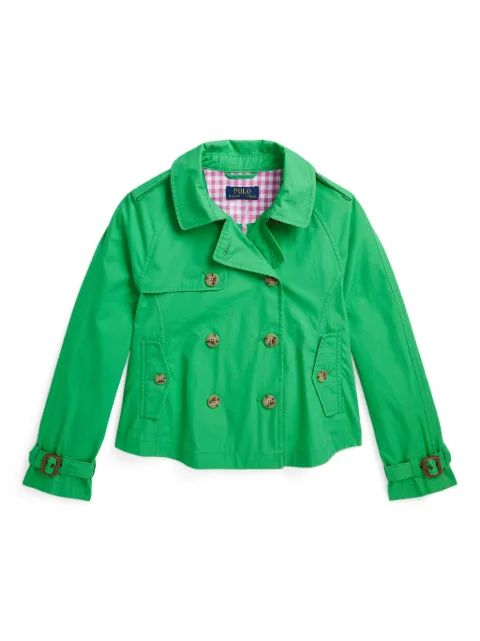 POLO RALPH LAUREN KIDS short trench coat
