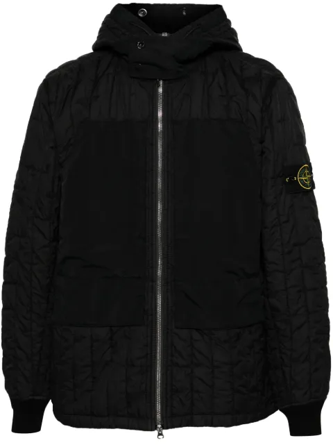 Stone Island doudoune à patch Compass