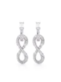 Swarovski Hyperbola drop earrings - Silver