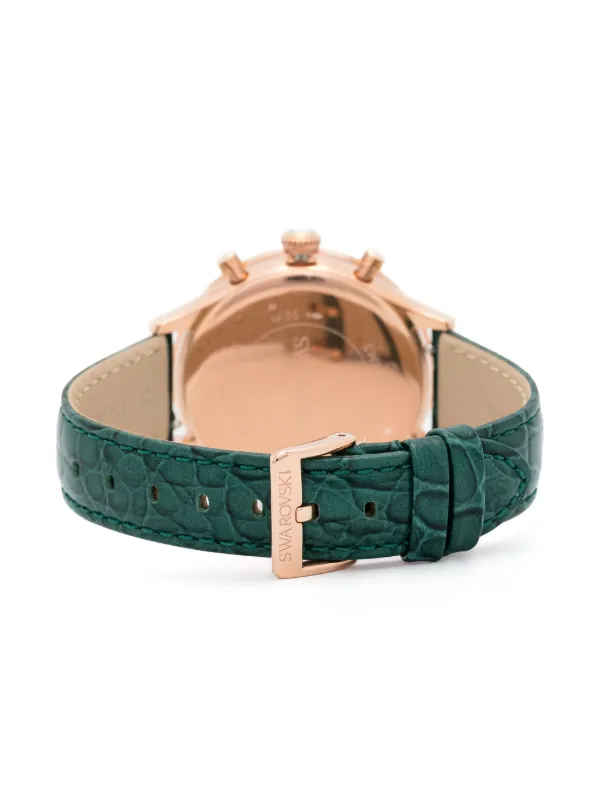 Swarovski Octea Lux Chrono 37mm 腕時計 | グリーン | FARFETCH JP