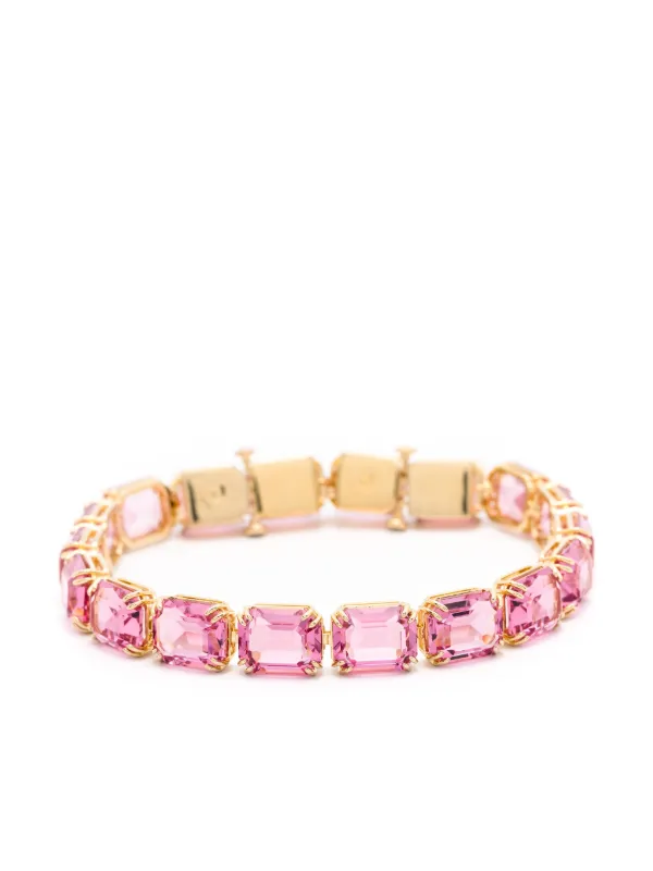 Swarovski ピンククリスタルブレスレット Gema ブレスレット, クリスタル・パール, ミックスカット