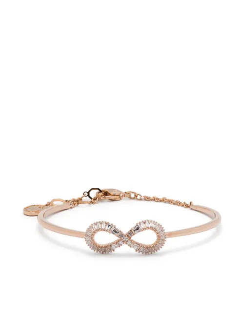 Bague Hyperbola sertie de zircons - Swarovski - Modalova