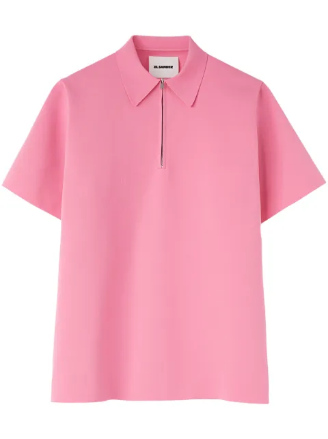 Jil Sander zipped polo shirt