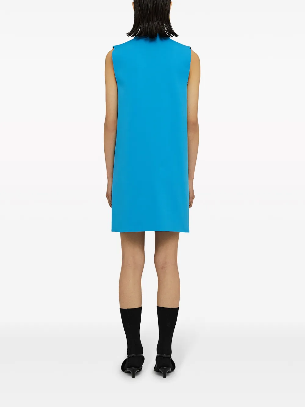 Jil Sander Mouwloze shiftjurk Blauw