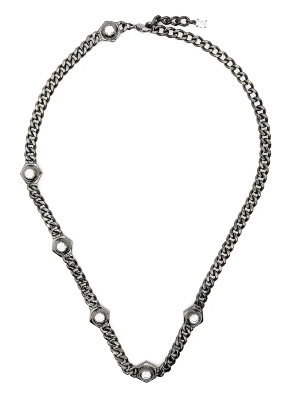 Swarovski Numina チェーン ネックレス | ブラック | FARFETCH JP
