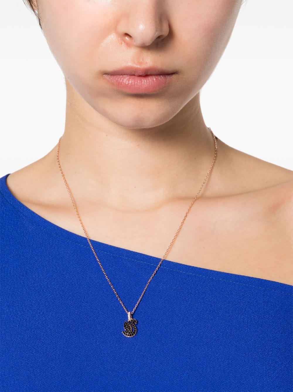 Swarovski Swan Pendant necklace - Roze