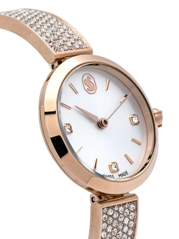 Swarovski イルミナ 27mm腕時計 | ニュートラル | FARFETCH JP