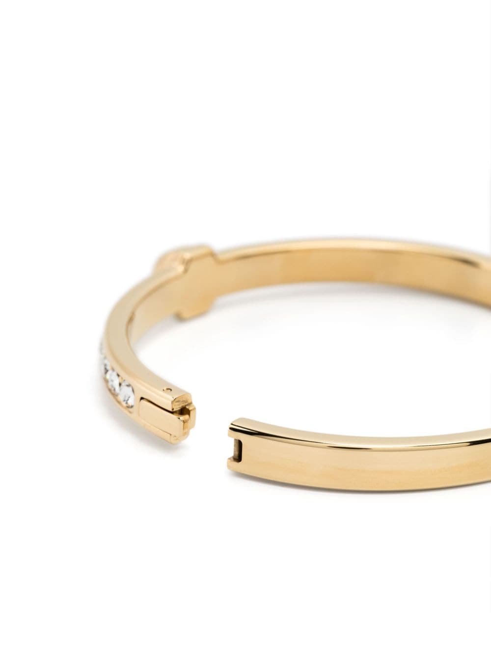 Shop Swarovski Numina Bangle Bracelet In Gold