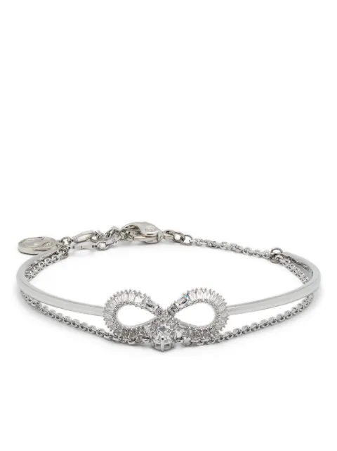 Swarovski Hyperbola zirconium-embellished bangle