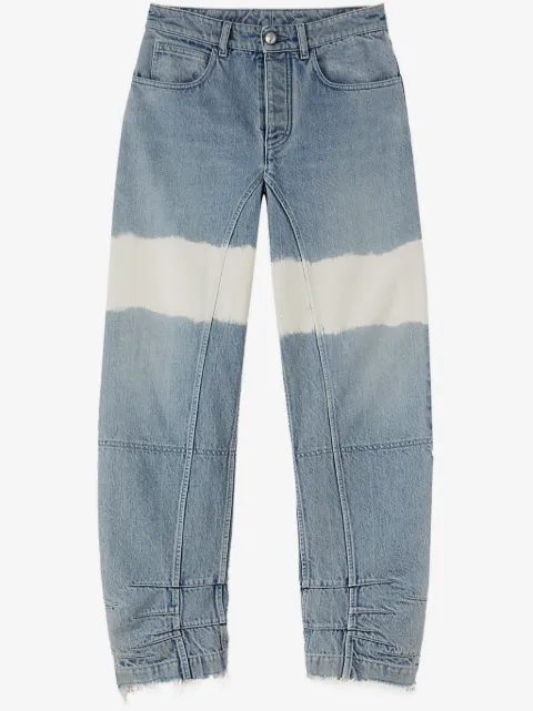 Jil Sander high-waist colour-block jeans