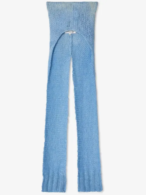 Maison Margiela gorro tejido con bufanda