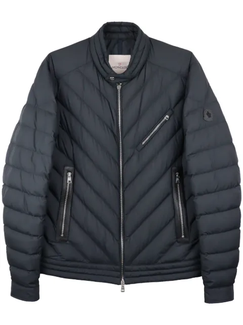 Moncler Tajuna quilted biker jacket
