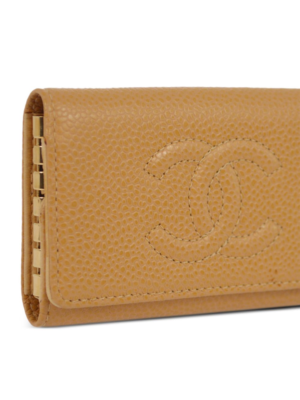 CHANEL 2003 Caviar leather key case Women