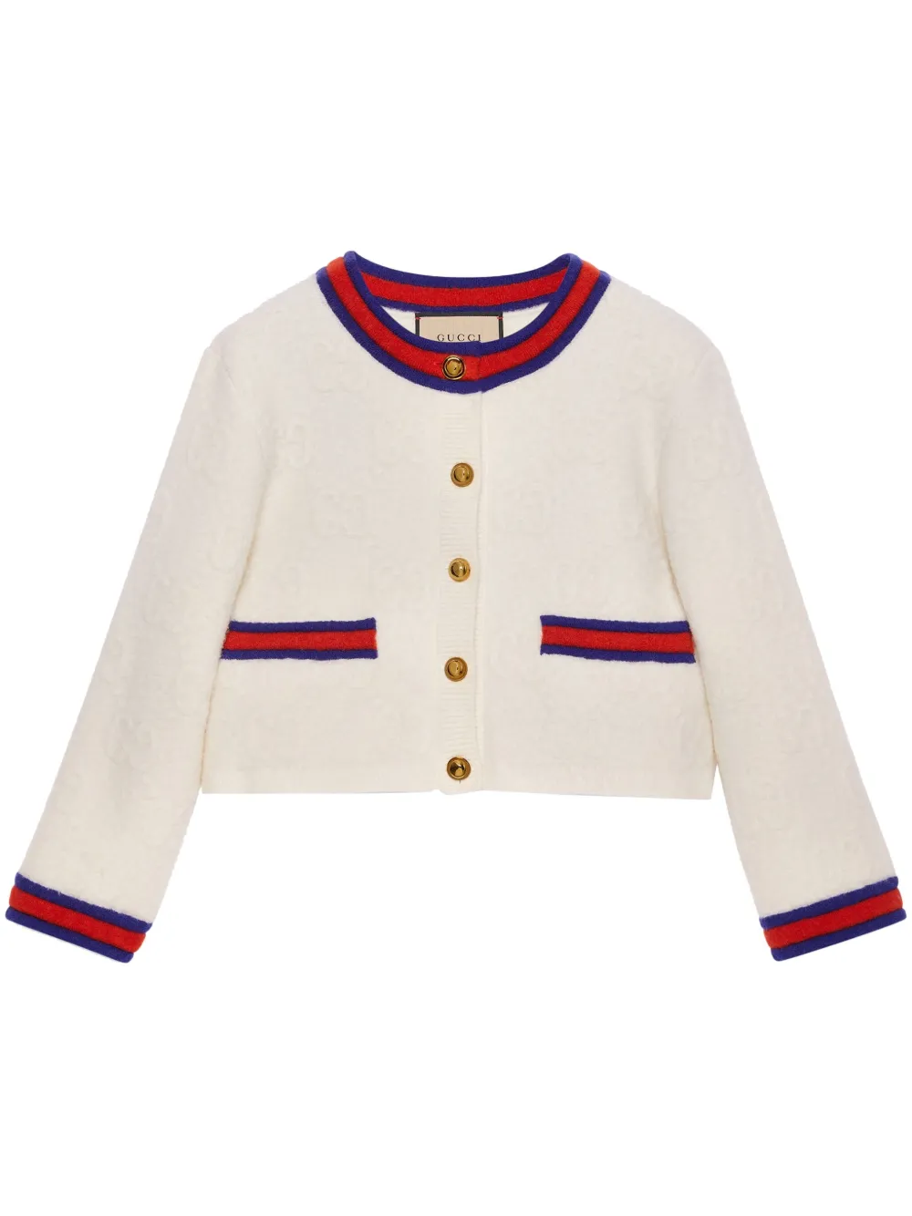 Gucci Vest met GG-jacquard Wit