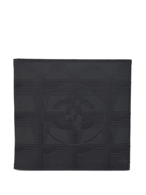 HOT SALE CHANEL 2002 Travel Line bi-fold wallet Women