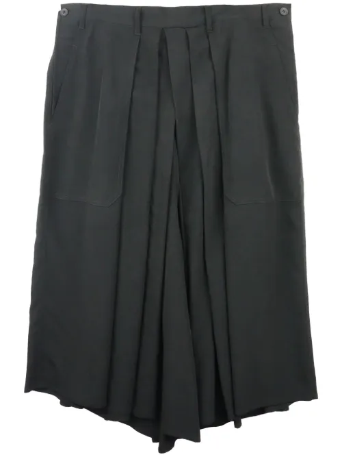 Pantalon plissé à coupe ample - Yohji Yamamoto - Modalova