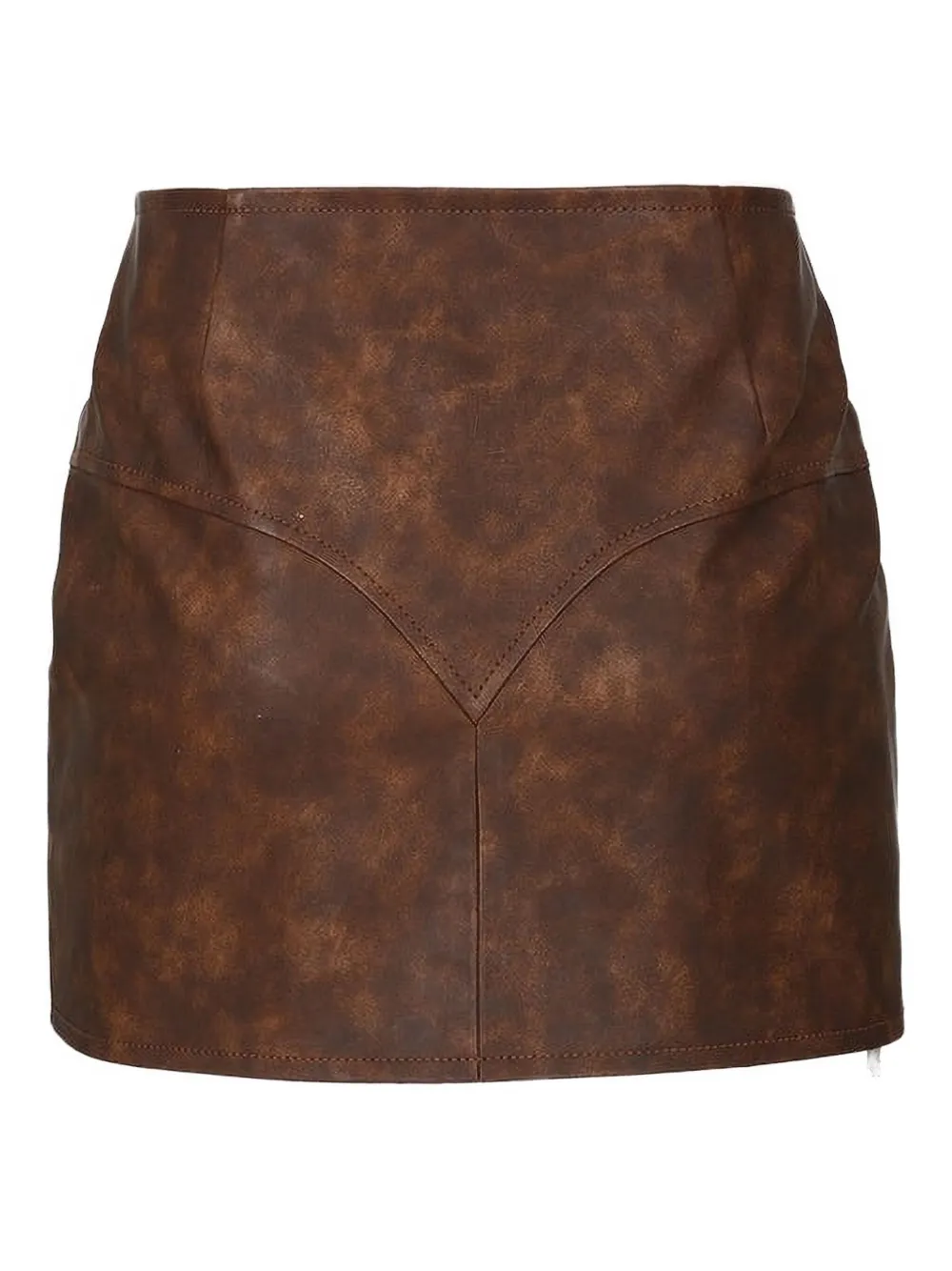 Andersson Bell Austin Mini Skirt In Brown