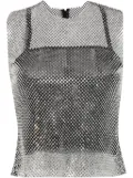 Philosophy Di Lorenzo Serafini rhinestone-embellished top - Black